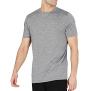 Endurance Mell S-S Melange Men's Tee, Grey Melange