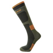 Endurance Tippy Kids Ski Socks, Lichen Green