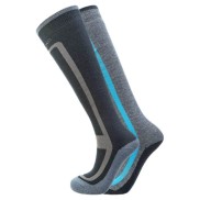 Endurance Williams 2-Pack Ski Socks, Grey