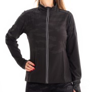 Endurance Wilma Women's Reflective 4-Way Stretch Jacket, Black