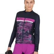 Endurance Dharma Women's Cycling/MTB L/S Shirt, Black/Pink