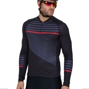 Endurance Donald Men's Cycling/MTB L/S Shirt, Black