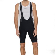 Endurance Elite X1 Bike Men's Core Short Tights W/Bib, Black