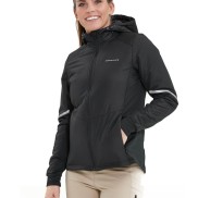 Endurance Princey Women's Jacket W/Hood, Black