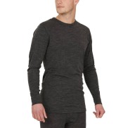 Endurance Whistler Cornello Meb's Merino Wool L/S Tee, Black