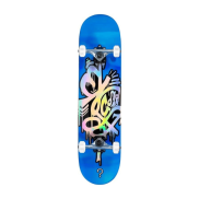 Enuff Hologram Complete Skateboard  8'' x 32'', blue