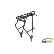 Ergotec Bike carrier City / Trekking ALU black