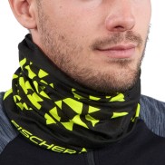 Fischer Bandana Ischgl, Black/Yellow