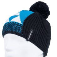 Fischer Beanie Nordic Hochfilzen, blk/wh/bl