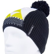 Fischer Beanie Nordic Hochfilzen, blk/wh/yl