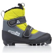 Fischer Boots Snowstar JR, Black/Yellow