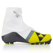 Fischer Carbonlite Classic Women's Boots, White/Gray/Yellow