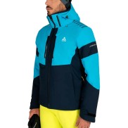 Fischer Semmering Insulated Men's Ski Jacket, Blue Ocean
