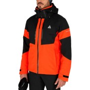 Fischer Semmering Insulated Men's Ski Jacket, Red Tomato