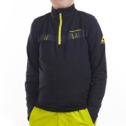 Fischer Soldeu Midlayer Junior Shirt, Black