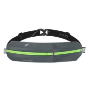 Fitletic Bolt Fit Running Pouch, Grey/Green