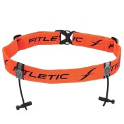 Fitletic Race I Number Holder, Orange/Black