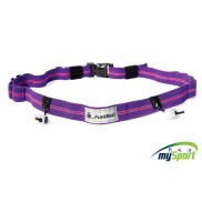 Fuelbelt Ironman Gel Ready Race Number Belt Purple