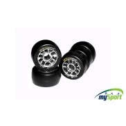 Globulonero CS 80x40 Rubber | Classic Wheels | Pair