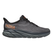 Hoka Clifton 8 Women's Shoes, Anthracite/Copper