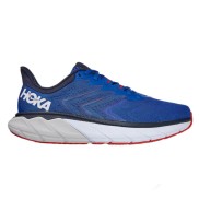 Hoka One One Arahi 5 Men's Running Shoes, Turkish Sea/White