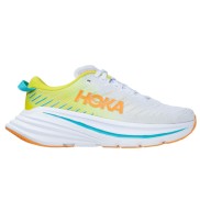 Hoka One One Bondi X Women's Shoes, White/Primrose