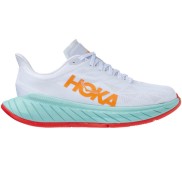 Hoka One One Carbon X 2 Men's, White / Blazing Orange