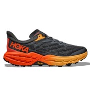 Hoka Speedgoat 5 Wide Men's Trail, Castlerock/Flame