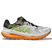 Hoka Tecton X 2  Men's Shoes, White/Solar Flare
