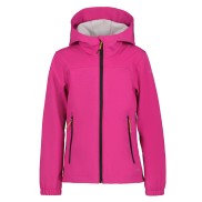Icepeak Kobryn Jr Girls Softshell Jacket, Raspberry