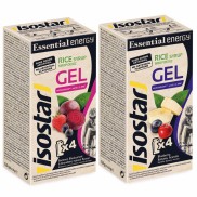 Isostar Rice Syrup Essential Energy Gel, 4x30g