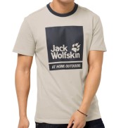 Jack Wolfskin 365 Thunder Men's T-shirt, Light Sand