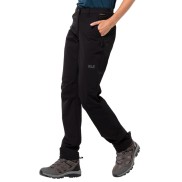 Jack Wolfskin Activate XT Tall, Black | Sieviešu Softshell Bikses