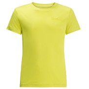 Jack Wolfskin Active Solid Kids T-Shirt, Green Banana