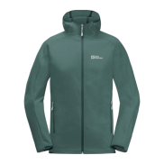 Jack Wolfskin Alpgrat Hooded FZ M Men's Fleece Jacket, jade green