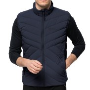 Jack Wolfskin Athletic Down Men's Vest, Night Blue
