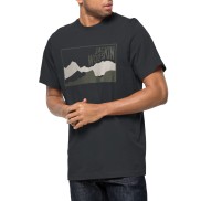 Jack Wolfskin Ausblick Men's T-Shirt, Phantom