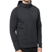 Jack Wolfskin Baiselberg Hooded Fz Men's Fleece Jacket, Phantom