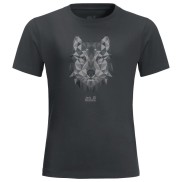 Jack Wolfskin Brand Wolf Kids T-Shirt, Phantom