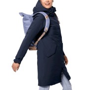 Jack Wolfskin Cold Bay Women’s Waterproof Coat, Midnight Blue