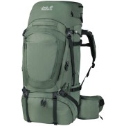 Jack Wolfskin Denali 65+10 Women's Trekking Backpack, Hedge Green
