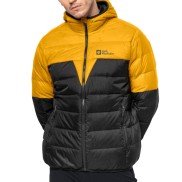 Jack Wolfskin Dna Tundra Down Hoody Men's Jacket, Yellow