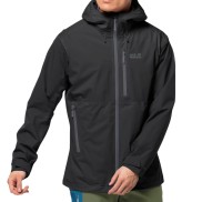 Jack Wolfskin Eagle Peak Hardshell Men's Jacket, Black