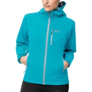 Jack Wolfskin Eagle Peak Hardshell Women's Jacket, Dark Aqua
