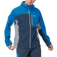 Jack Wolfskin Eagle Peak II, Blue Pacific | Vīriešu Softshell Jaka