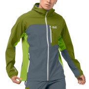 Jack Wolfskin Eagle Peak II Softshell Men's Jacket, Golden Cypress