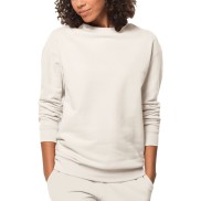 Jack Wolfskin Essential Crewneck Women's Top, Cotton White