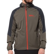 Jack Wolfskin Feldberg Hoody Men's Jacket, Cold Coffe