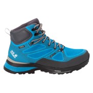Jack Wolfskin Force Striker Texapore Mid WP Men's, Blue/Lime