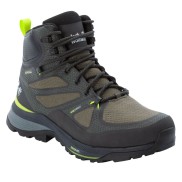 Jack Wolfskin Force Striker Texapore O2+ Mid WP Men's, Lime/Dark Green